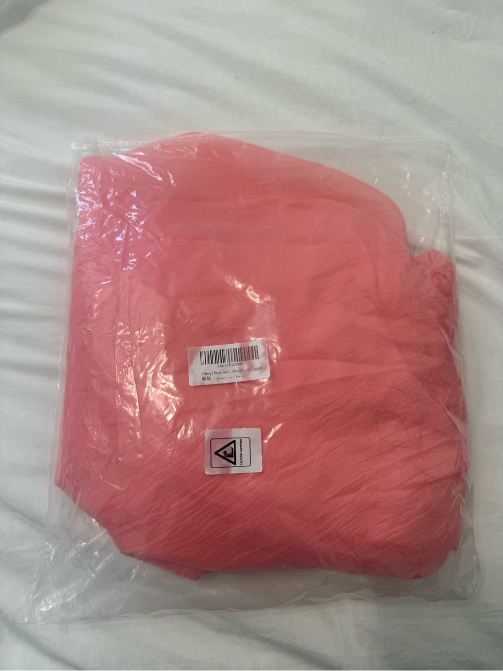 SHEIN Pink Off-Shoulder Bubble Hem Mini Dress - Picture 3 of 3